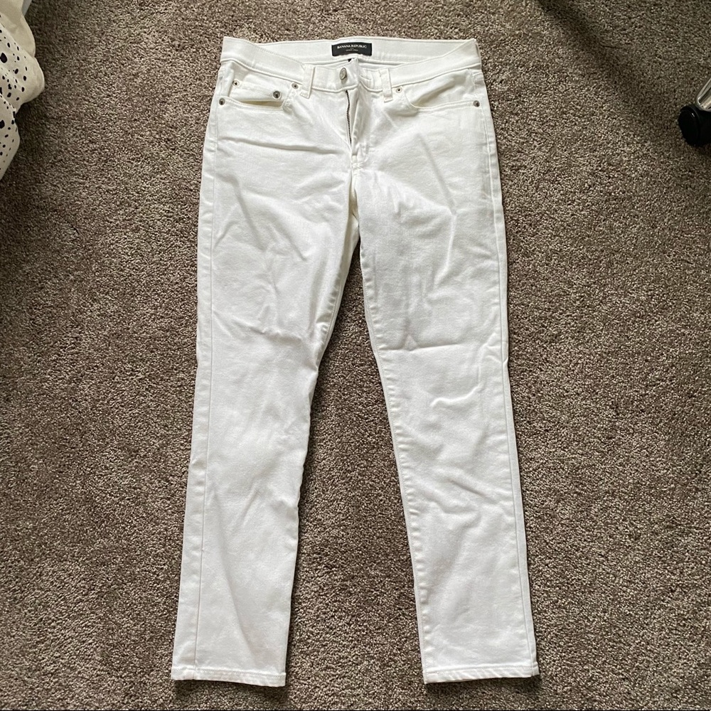 white jeans